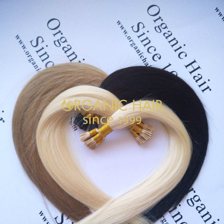 Pre-bonded hair extension-itip-keratin hair extension GT21